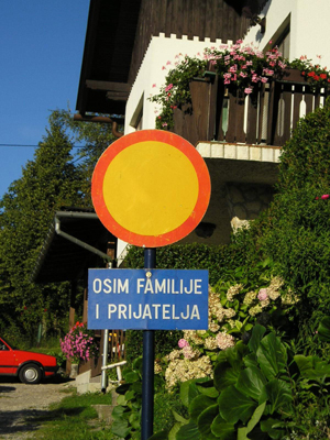 zabranjen promet