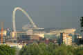 The new (nearly completed) Wembley Stadium